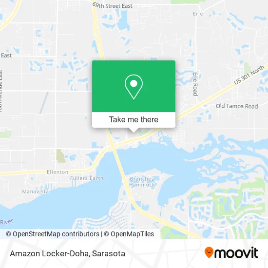 Mapa de Amazon Locker-Doha