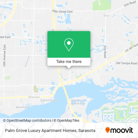 Palm Grove Luxury Apartment Homes map