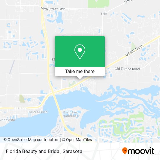 Mapa de Florida Beauty and Bridal