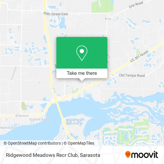 Mapa de Ridgewood Meadows Recr Club