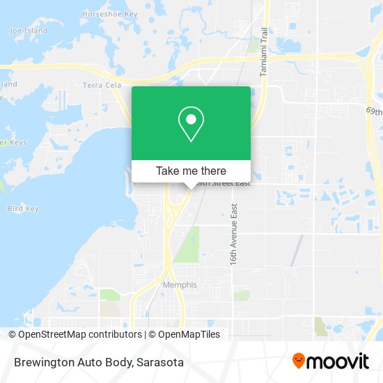 Brewington Auto Body map