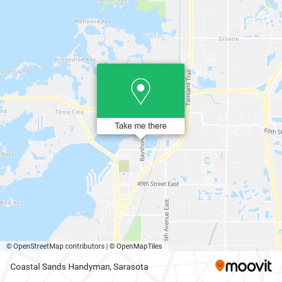 Mapa de Coastal Sands Handyman