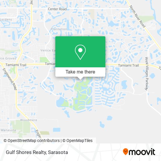 Gulf Shores Realty map