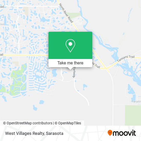 West Villages Realty map