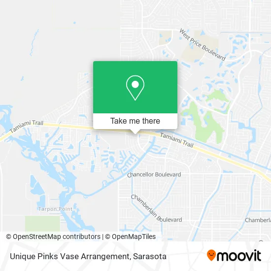 Unique Pinks Vase Arrangement map