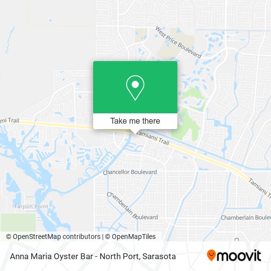 Mapa de Anna Maria Oyster Bar - North Port