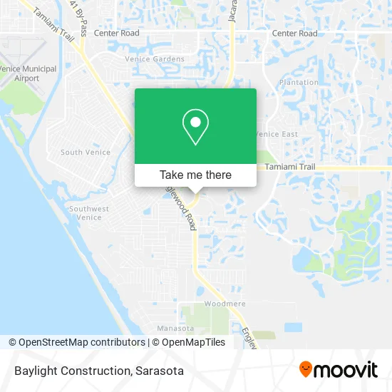 Baylight Construction map