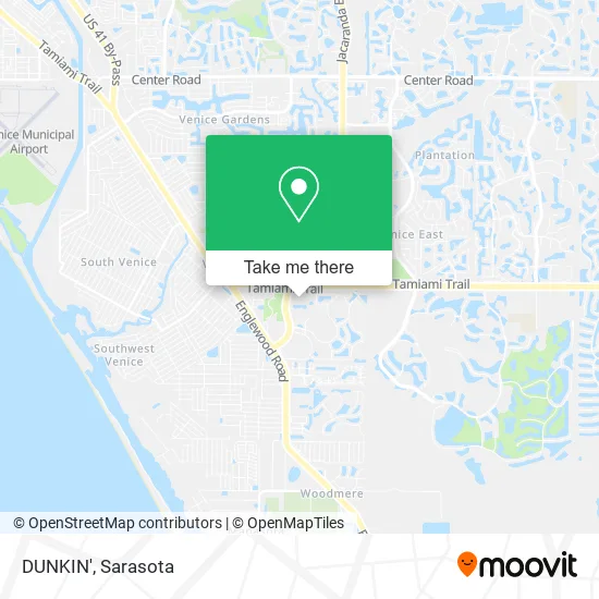 DUNKIN' map