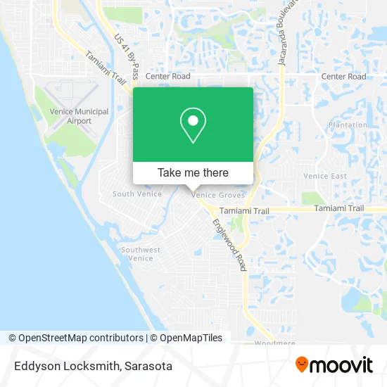 Eddyson Locksmith map