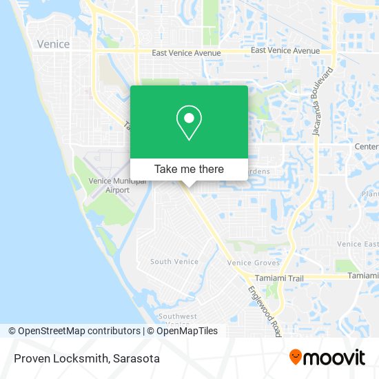 Mapa de Proven Locksmith