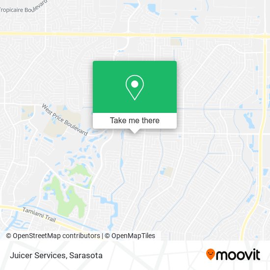 Mapa de Juicer Services