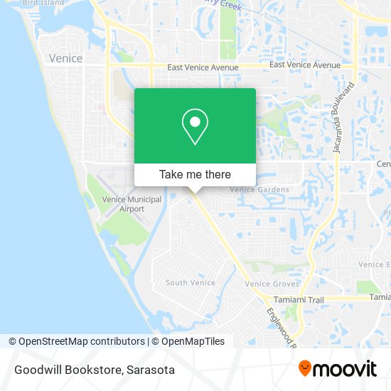 Mapa de Goodwill Bookstore
