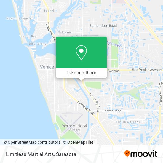 Mapa de Limitless Martial Arts