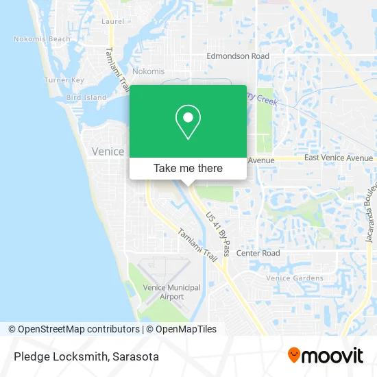 Pledge Locksmith map