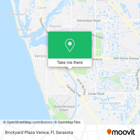Mapa de Brickyard Plaza Venice, Fl