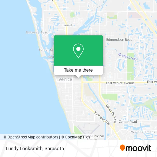 Lundy Locksmith map