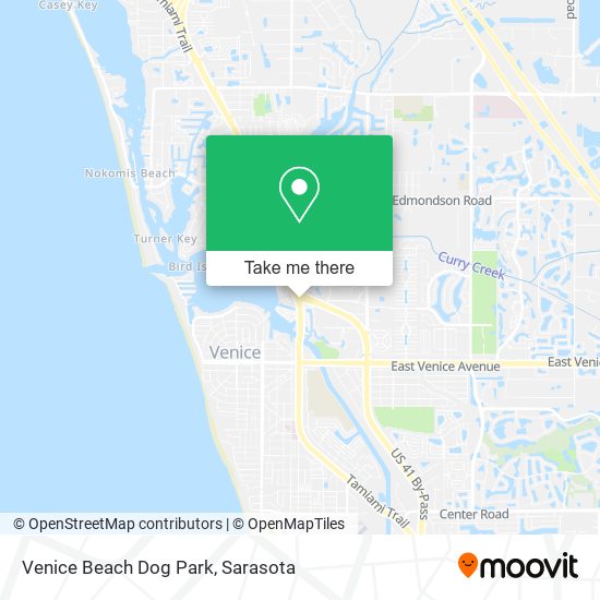 Mapa de Venice Beach Dog Park