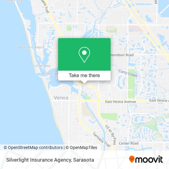Mapa de Silverlight Insurance Agency