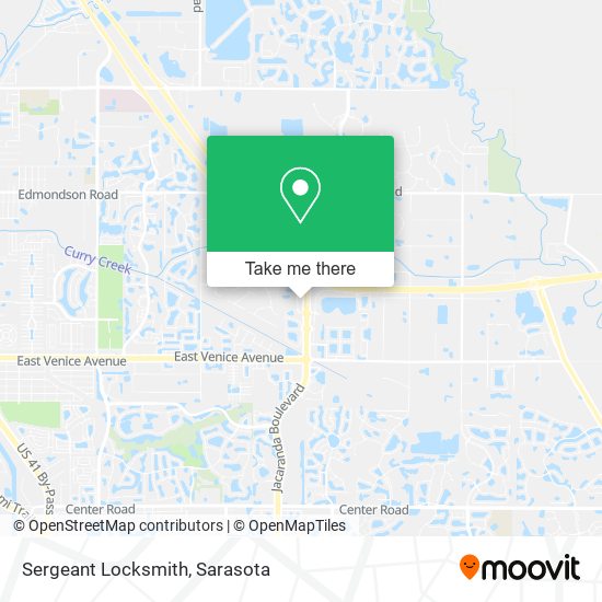 Sergeant Locksmith map