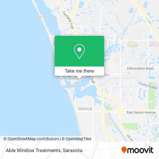 Mapa de Able Window Treatments
