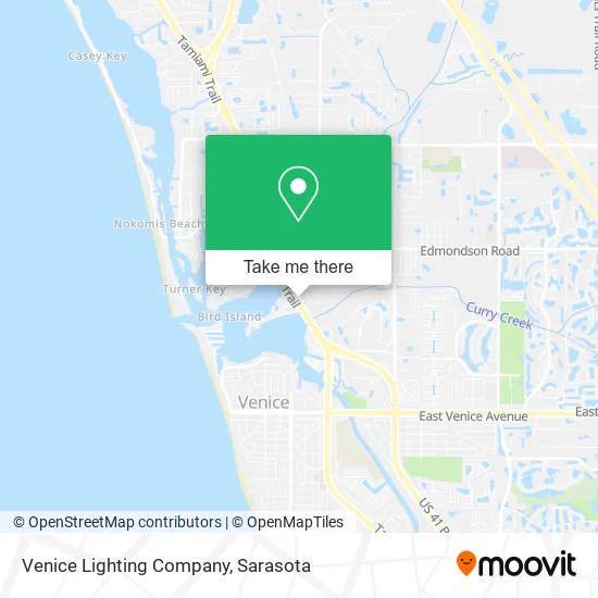 Venice Lighting Company map