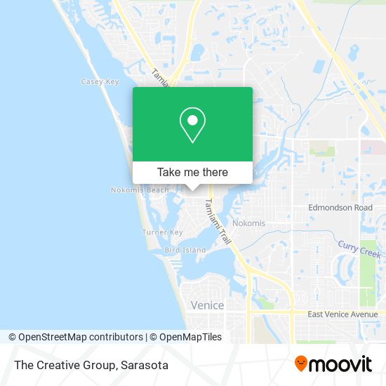 The Creative Group map