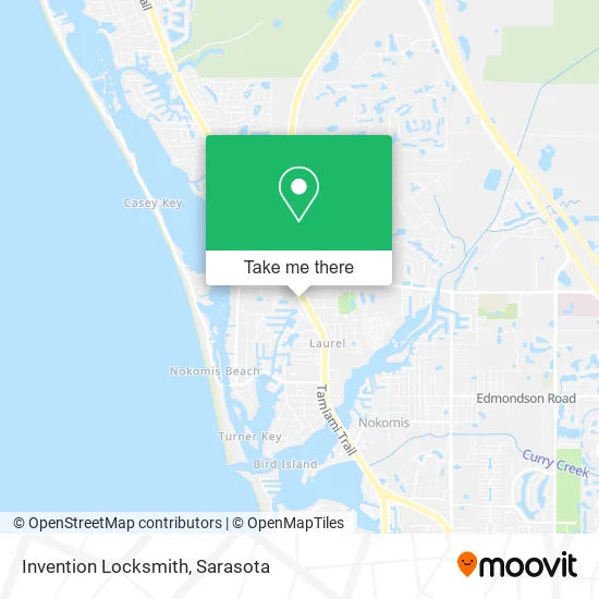 Invention Locksmith map