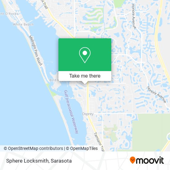 Sphere Locksmith map