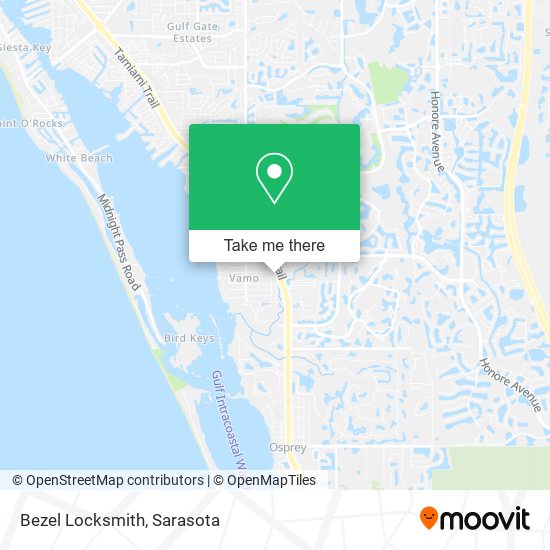 Bezel Locksmith map