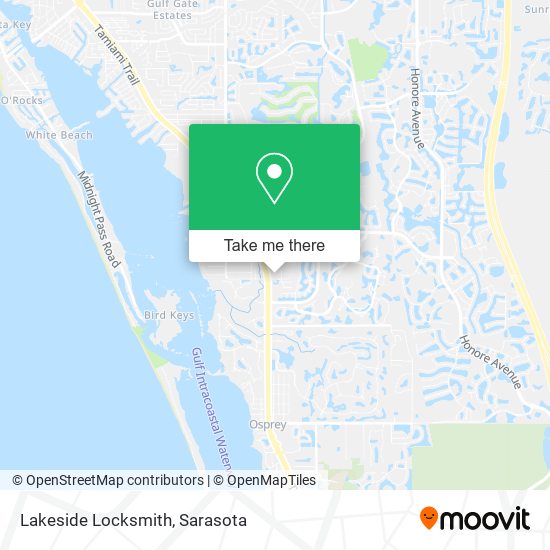 Lakeside Locksmith map