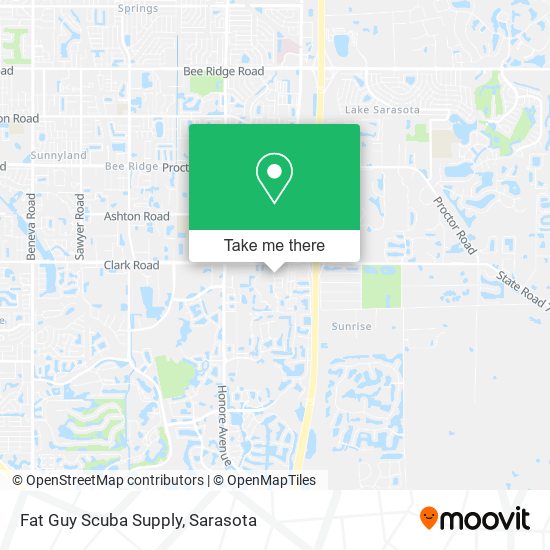 Fat Guy Scuba Supply map