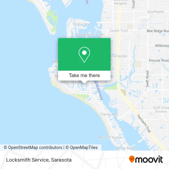 Locksmith Service map
