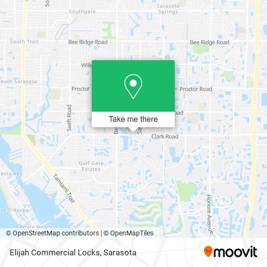Elijah Commercial Locks map