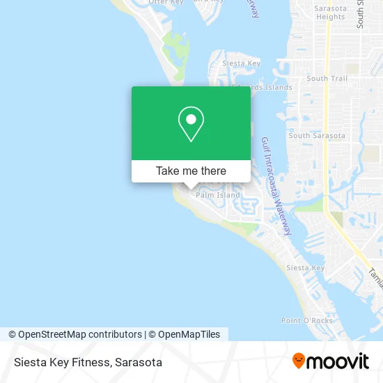 Siesta Key Fitness map
