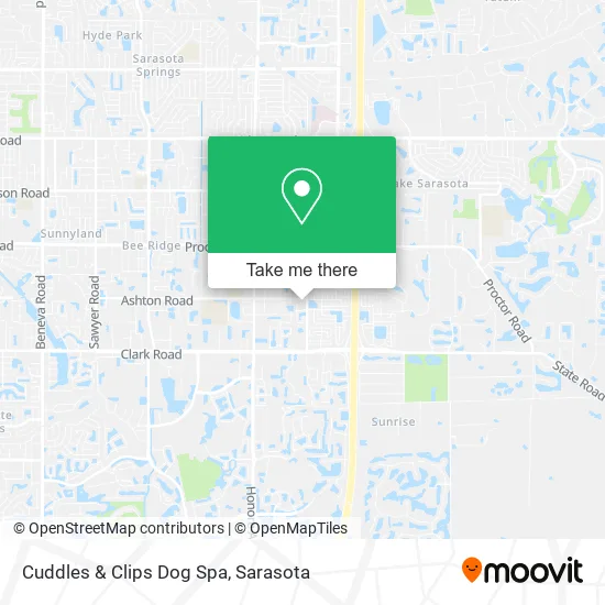 Cuddles & Clips Dog Spa map