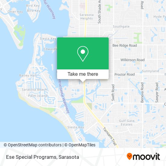 Ese Special Programs map