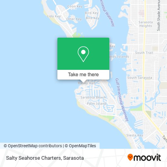 Mapa de Salty Seahorse Charters
