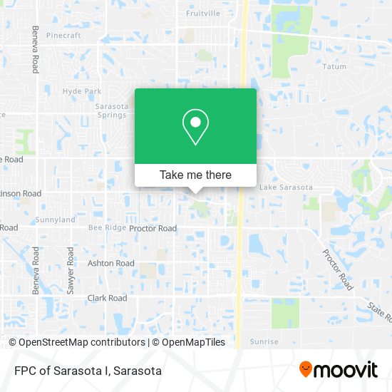 Mapa de FPC of Sarasota I
