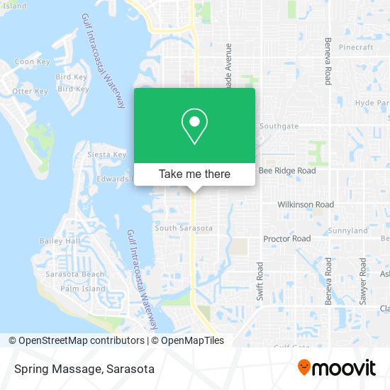 Spring Massage map