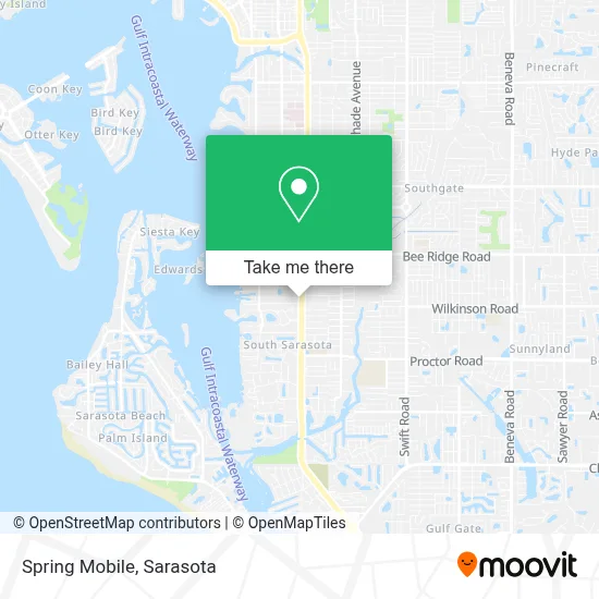 Spring Mobile map