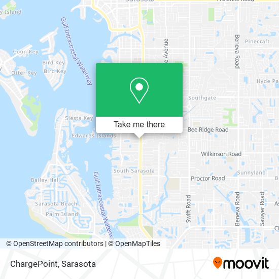 Mapa de ChargePoint