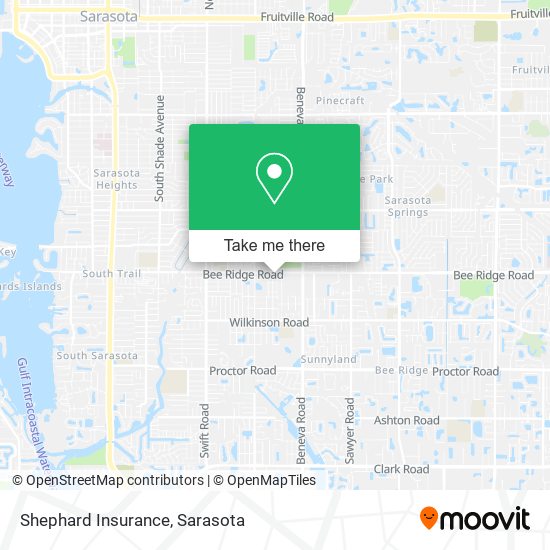 Shephard Insurance map