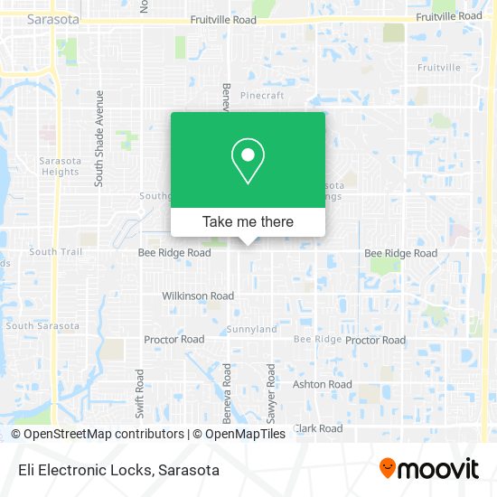 Mapa de Eli Electronic Locks