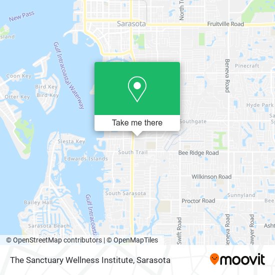 The Sanctuary Wellness Institute map