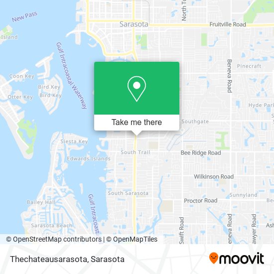 Thechateausarasota map