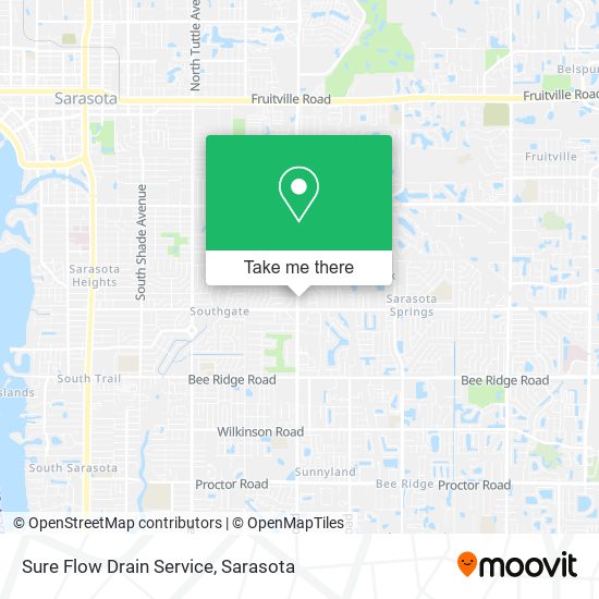 Mapa de Sure Flow Drain Service