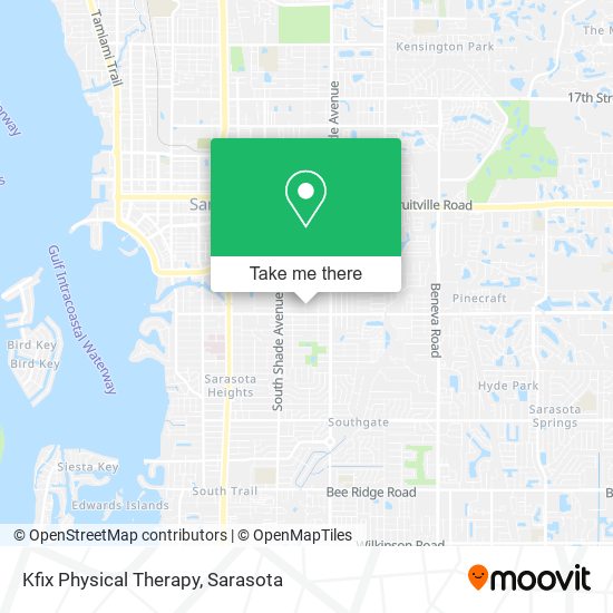 Kfix Physical Therapy map