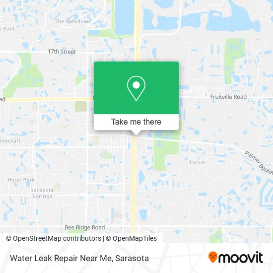 Water Leak Repair Near Me map
