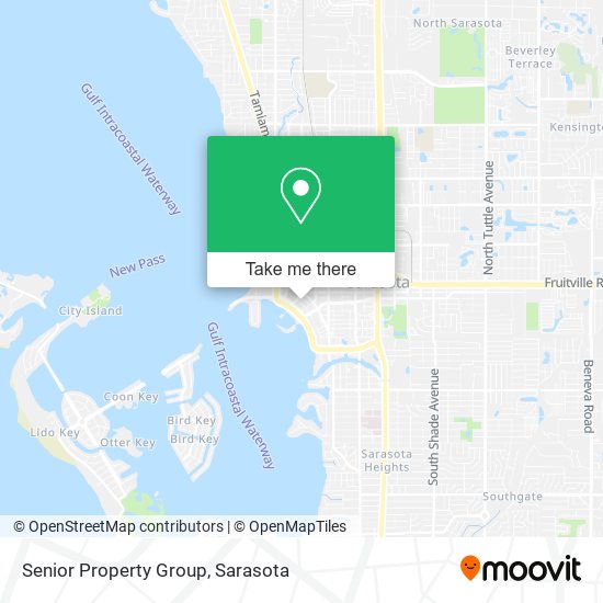 Senior Property Group map