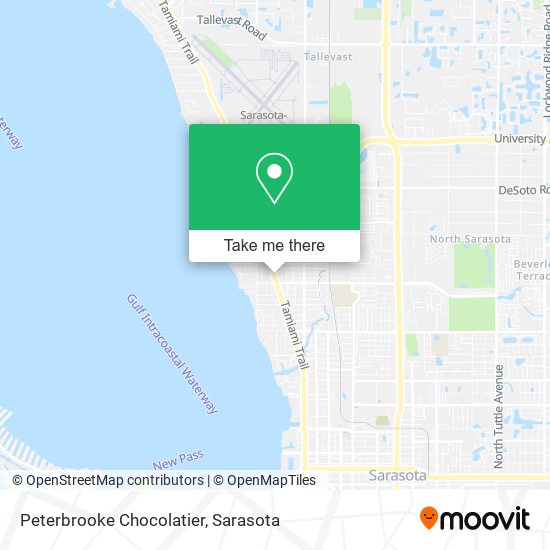 Mapa de Peterbrooke Chocolatier